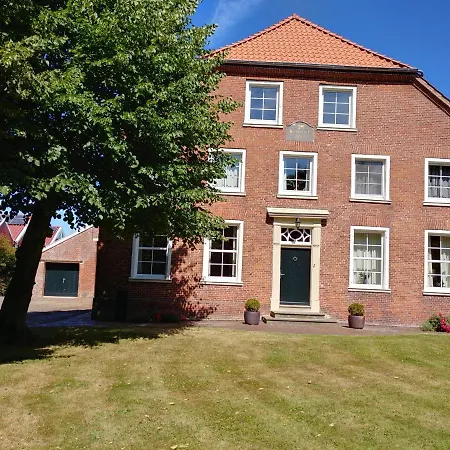 Ferienwohnung Im Idyllischen Gulfhof Krummhoern Exterior photo